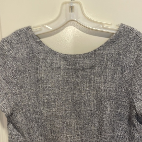 Frnch blouse flare bottom short sleeve - Picture 2 of 8